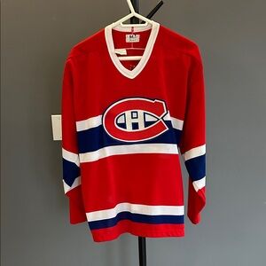 Vintage Maska Superfil Canadiens Jersey. Size large (44-46)  Hockey Jersey